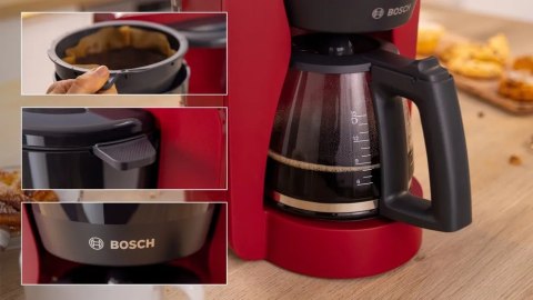 Bosch Coffee Maker | TKA2M114 MyMoment | Drip | 1200 W | Red Bosch Coffee Maker | TKA2M114 MyMoment | Drip | 1200 W | Red
