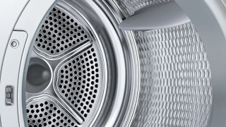 Bosch Dryer Machine with Heat Pump | WQG2450ISN | Energy efficiency class A++ | Front loading | 9 kg | LCD | Depth 61.3 cm | Whi