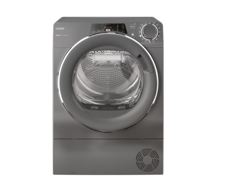 Candy Dryer Machine | ROE H9A2TCERX-S | Energy efficiency class A++ | Front loading | 9 kg | Heat pump | 5 digit | Depth 61.1 cm