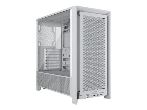 Corsair PC Case | Frame 4000D RS Modular | White | Mid-Tower | Power supply included No Corsair PC Case | Frame 4000D RS Modular | White | Mid-Tower | Power supply included No