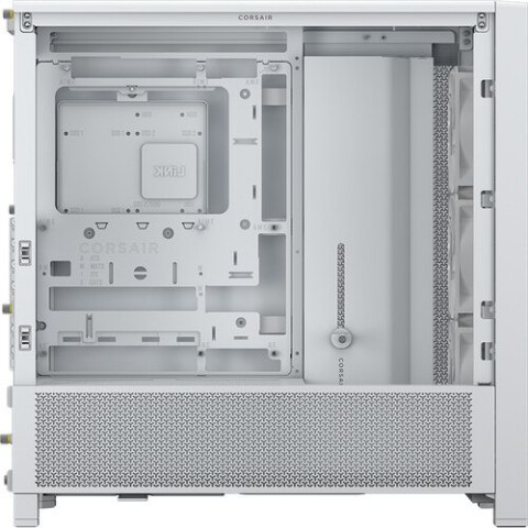 Corsair PC Case | Frame 4000D RS Modular | White | Mid-Tower | Power supply included No Corsair PC Case | Frame 4000D RS Modular | White | Mid-Tower | Power supply included No