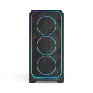 Fractal Design Meshify 3 XL | Ambience Pro RGB Black TG Light Tint | ATX | Power supply included No