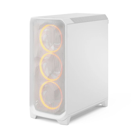 Fractal Design Meshify 3 | White RGB TG Clear Tint | Mid-Tower | Power supply included No | ATX Fractal Design Meshify 3 | White RGB TG Clear Tint | Mid-Tower | Power supply included No | ATX