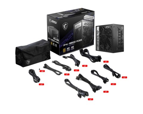 MSI Power Supply | MPG A850G PCIE5 | 850 W