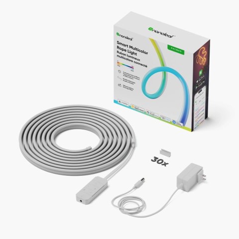 Nanoleaf Smart Multicolour Rope Lightstrip, 5m Nanoleaf Smart Multicolour Rope Lightstrip, 5m