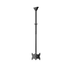 Neomounts CL35-340BL22 Monitor/TV mount ceiling 2 screens - 23-42" - max 45 kg/screen - VESA 100x100-200x200 - h 106-156 cm - bl