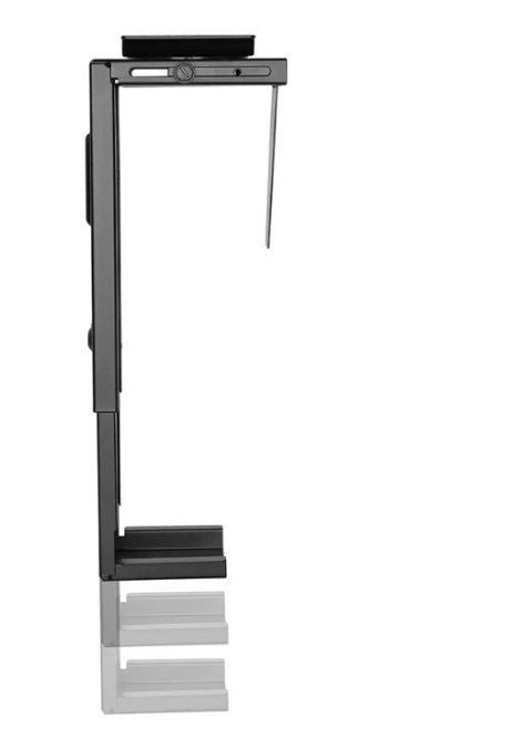 Neomounts NM-CPU100BLACK CPU/PC holder - max 10 kg - 360° rotatable - h 30-53 cm - w 9-20 cm - universal - black Neomounts NM-CPU100BLACK CPU/PC holder - max 10 kg - 360° rotatable - h 30-53 cm - w 9-20 cm - universal - black
