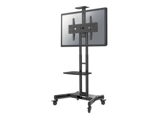 Neomounts NM-M1700BLACK TV trolley - 32-75" - max 50 kg - manual h 104,2-154,2 cm - VESA 200x200-600x400 - incl. cam/hardware sh