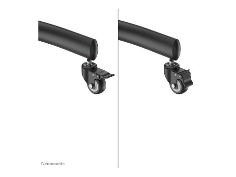 Neomounts PLASMA-M1950E TV trolley - 60-100" - max 100 kg - manual h 134-166 cm - VESA 200x200-1000x600 - incl. cam/hardware she