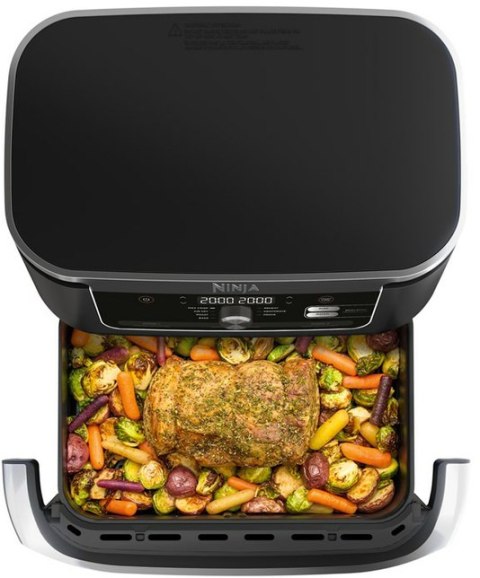 NINJA | Double Air Fryer | AF500EU Foodi FlexDrawer | Power 2470 W | Capacity 10.4 L | Black