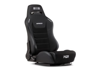 Next Level Racing | Premium PU Leather | Reclining Seat | ERS3 Elite PU Leather & Suede Edition | Black