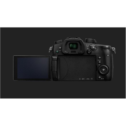 Panasonic LUMIX DC-GH5EG-K DSLM Camera Body 20.3 MP ISO 25600 Display diagonal 3.2 " Video recording Wi-Fi Contrast AF system Ma Panasonic LUMIX DC-GH5EG-K DSLM Camera Body 20.3 MP ISO 25600 Display diagonal 3.2 " Video recording Wi-Fi Contrast AF system Ma