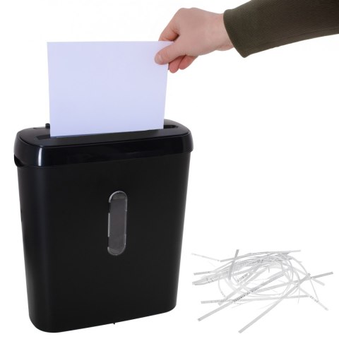 Paper Shredder | AD 1039 | Black | 8 L | 70 dB | Strip-cut Paper Shredder | AD 1039 | Black | 8 L | 70 dB | Strip-cut