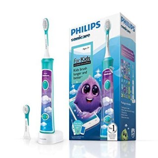 Philips | Soniczna szczoteczka elektryczna | HX6322/04 | Akumulatorowa | Dla dzieci | Liczba główek szczoteczki w zestawie 2 | L
