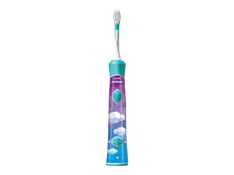 Philips | Soniczna szczoteczka elektryczna | HX6322/04 | Akumulatorowa | Dla dzieci | Liczba główek szczoteczki w zestawie 2 | L