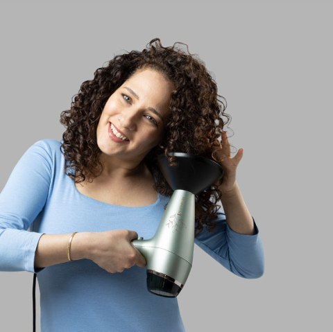 Remington Hair Dryer | AC5860 Botanicals | 2300 W | Number of temperature settings 3 | Ionic function | Diffuser nozzle | Silver Remington Hair Dryer | AC5860 Botanicals | 2300 W | Number of temperature settings 3 | Ionic function | Diffuser nozzle | Silver