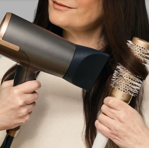 Remington | Hair dryer | D6077 | 2000 W | Number of temperature settings 3 | Ionic function | Diffuser nozzle | Grey Remington | Hair dryer | D6077 | 2000 W | Number of temperature settings 3 | Ionic function | Diffuser nozzle | Grey