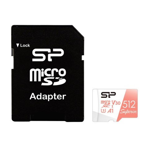 SILICON POWER 512GB, MICRO SDXC, CLASS 10 SILICON POWER 512GB, MICRO SDXC, CLASS 10