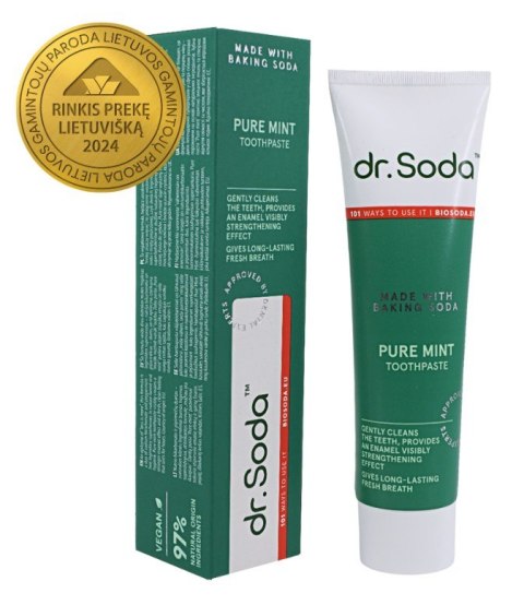 SODA dr. Soda Toothpaste "Pure Mint" 100g | Soda SODA dr. Soda Toothpaste "Pure Mint" 100g | Soda