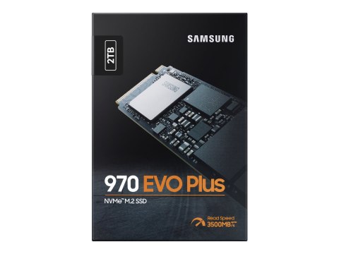 Samsung | 970 Evo Plus | 2000 GB | SSD interface M.2 NVME | Read speed 3500 MB/s | Write speed 3300 MB/s Samsung | 970 Evo Plus | 2000 GB | SSD interface M.2 NVME | Read speed 3500 MB/s | Write speed 3300 MB/s