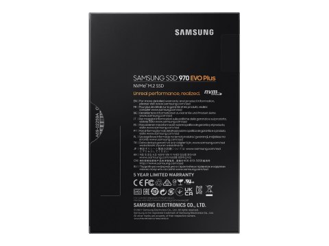 Samsung | 970 Evo Plus | 2000 GB | SSD interface M.2 NVME | Read speed 3500 MB/s | Write speed 3300 MB/s Samsung | 970 Evo Plus | 2000 GB | SSD interface M.2 NVME | Read speed 3500 MB/s | Write speed 3300 MB/s
