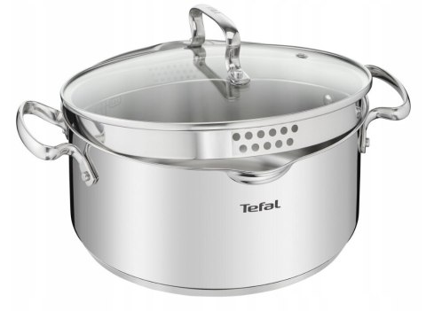 TEFAL | G7194455 Duetto+ | 2.9 L | 20 cm | Stainless steel | Lid included TEFAL | G7194455 Duetto+ | 2.9 L | 20 cm | Stainless steel | Lid included