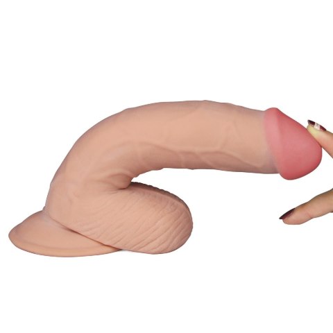 Dildo realistyczne gumowe z przyssawką wibracje Dildo realistyczne gumowe z przyssawką wibracje