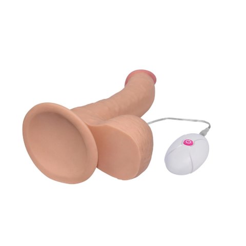 Dildo realistyczne gumowe z przyssawką wibracje Dildo realistyczne gumowe z przyssawką wibracje