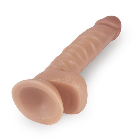 Dildo z przyssawką penis realistyczny żylasty Dildo z przyssawką penis realistyczny żylasty