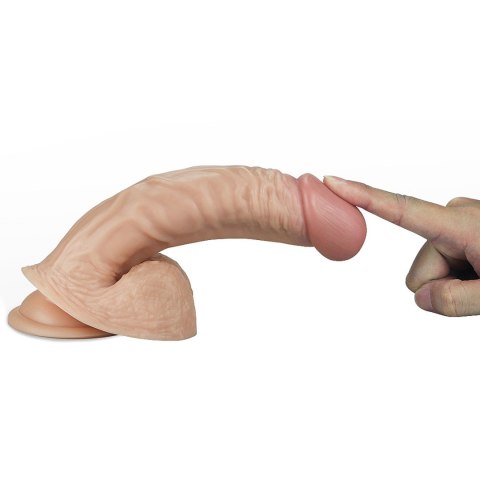 Erotyczne dildo giętki penis na przyssawce orgazm Erotyczne dildo giętki penis na przyssawce orgazm