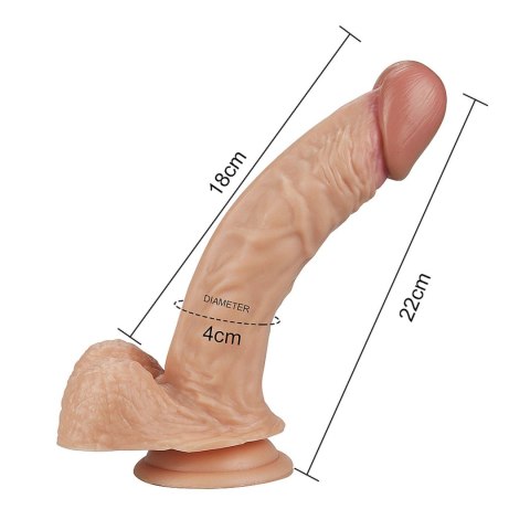 Erotyczne dildo giętki penis na przyssawce orgazm Erotyczne dildo giętki penis na przyssawce orgazm