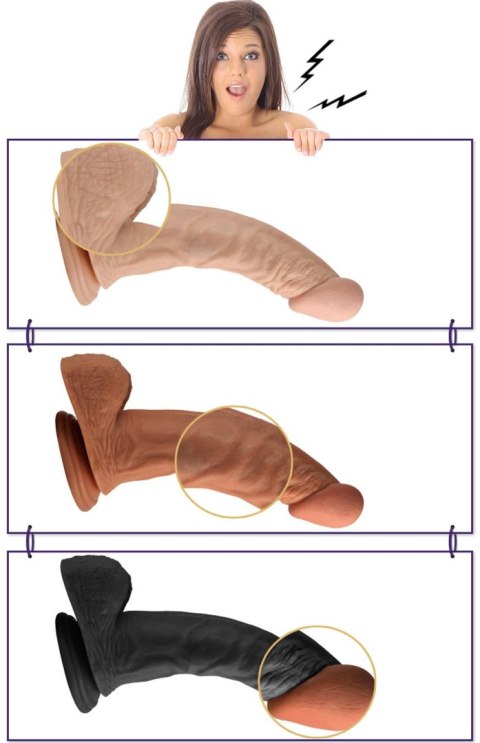 Erotyczne dildo giętki penis na przyssawce orgazm Erotyczne dildo giętki penis na przyssawce orgazm