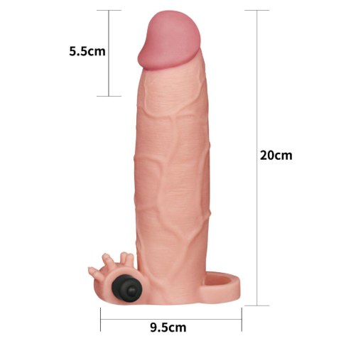 Przedłużenie silikonowe nakładka na penisa 20 cm Przedłużenie silikonowe nakładka na penisa 20 cm