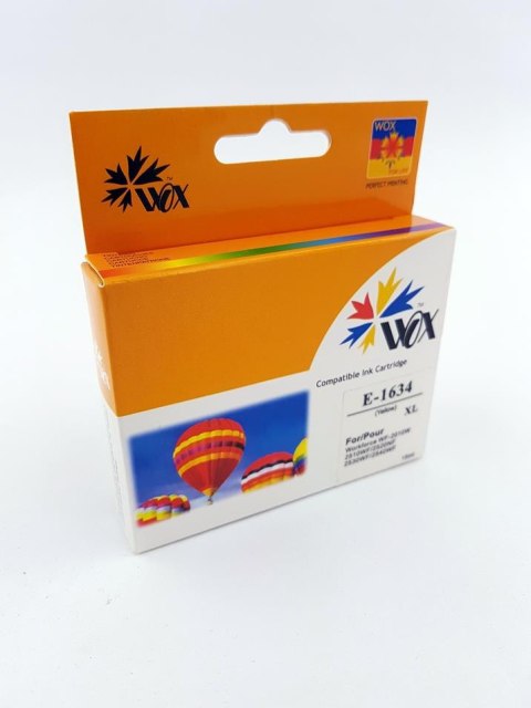 Tusz Wox Yellow EPSON T1634 zamiennik C13T16344010 Tusz Wox Yellow EPSON T1634 zamiennik C13T16344010