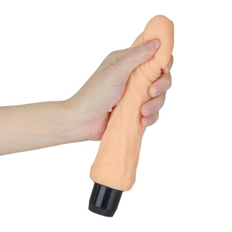 Wibrator naturalny miękki realistyczny penis 20 cm Wibrator naturalny miękki realistyczny penis 20 cm