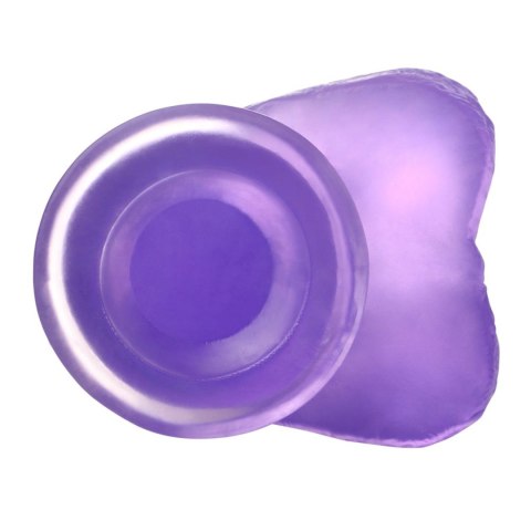 Ddildo silikonowe z przyssawką 17,5cm jasny fiolet Ddildo silikonowe z przyssawką 17,5cm jasny fiolet