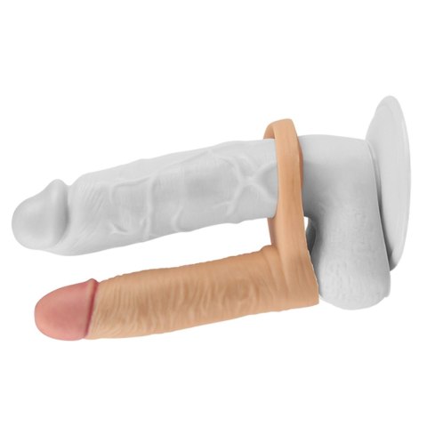 Dildo analne z pierścieniem na penisa silikonowe Dildo analne z pierścieniem na penisa silikonowe