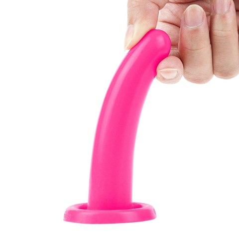 Dildo do strap-ona zabawy analne silikonowy 11 cm Dildo do strap-ona zabawy analne silikonowy 11 cm