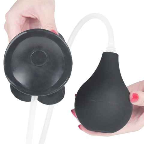 Duży czarny penis z przyssawką i wytryskiem dildo Duży czarny penis z przyssawką i wytryskiem dildo