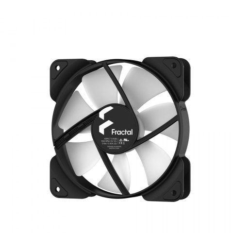 Fractal Design | Aspect 12 RGB PWM | Czarny | Wentylator obudowy Fractal Design | Aspect 12 RGB PWM | Czarny | Wentylator obudowy