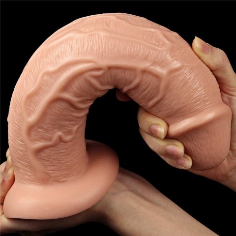 Grube ogromne dildo z przyssawką wibracje 28 cm Grube ogromne dildo z przyssawką wibracje 28 cm