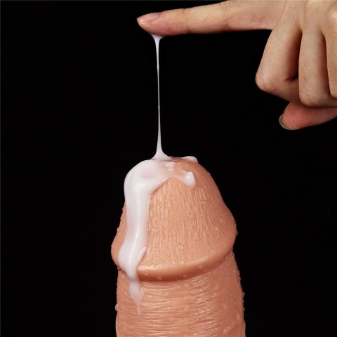 Grube ogromne dildo z przyssawką wibracje 28 cm Grube ogromne dildo z przyssawką wibracje 28 cm