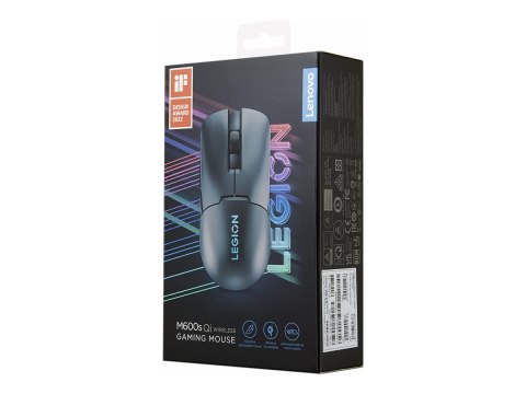 Lenovo | Wireless Gaming Mouse | Legion M600s Qi | Gaming Mouse | 2.4GHz, Bluetooth, USB wired | Storm Grey Lenovo | Wireless Gaming Mouse | Legion M600s Qi | Gaming Mouse | 2.4GHz, Bluetooth, USB wired | Storm Grey