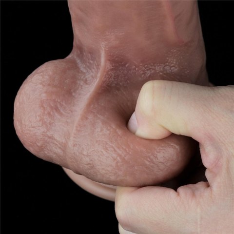 Śliczny żylasty penis sexowny z przyssawką 26,5 cm Śliczny żylasty penis sexowny z przyssawką 26,5 cm