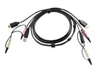 Aten 2L-7D02UH 1.8M Kabel KVM USB HDMI z audio | Aten Aten 2L-7D02UH 1.8M Kabel KVM USB HDMI z audio | Aten