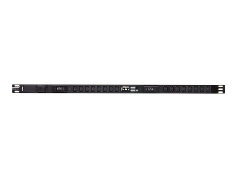 Aten PE1316SG-AT Basic Metered 0U PDU z ochroną przeciwprzepięciową (32A, 16 gniazd IEC 320 C13) | Aten Aten PE1316SG-AT Basic Metered 0U PDU z ochroną przeciwprzepięciową (32A, 16 gniazd IEC 320 C13) | Aten