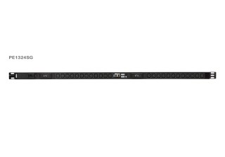 Aten PE1324SG-AT Basic Metered 0U PDU z ochroną przeciwprzepięciową (32A, 24 gniazda IEC 320 C13) | Aten
