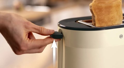 Bosch TAT2M127 MyMoment Compact toaster, 950 W, 2 slots, Beige Bosch TAT2M127 MyMoment Compact toaster, 950 W, 2 slots, Beige