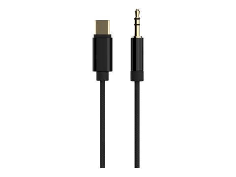 Cablexpert USB type-C to Stereo 3.5 mm AUX Cable, 1.5 m, Black Cablexpert USB type-C to Stereo 3.5 mm AUX Cable, 1.5 m, Black