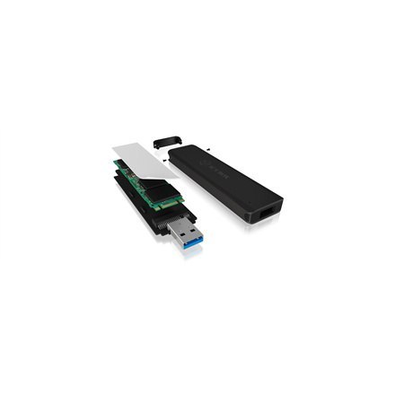 Raidsonic Icy box External USB 3.1 (Gen 2) enclosure for M.2 SATA SSD IB-1818-U31